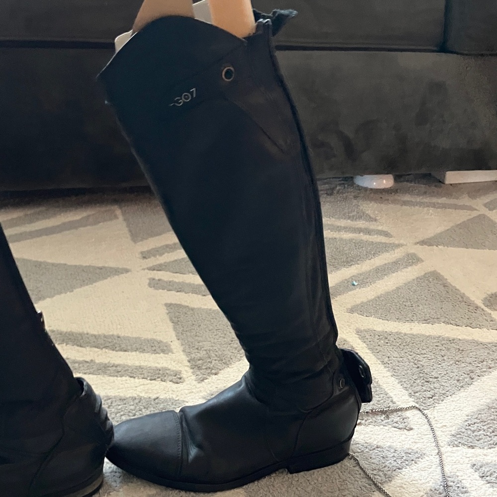 Black Riding Boots - Picture 3 of 3